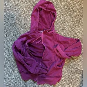 FREE PEOPLE MOVEMENT PURPLE MAGENTA JACKET SIZE S